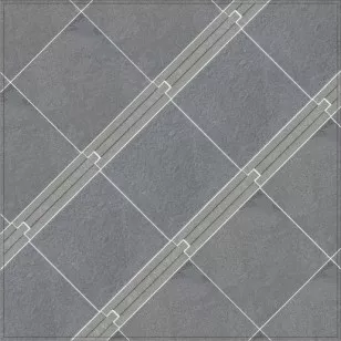 Керамогранит Про Стоун DD500220R серый обрезной 60x119.5 Kerama Marazzi