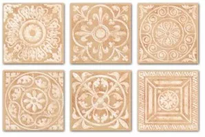 Вставка Kerama Marazzi Сонет карамель 5x5 D1294\TU0600