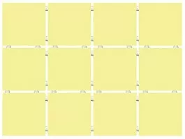 Плитка Kerama Marazzi Конфетти желтый 30х40 настенная 1217