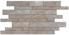 Бордюр Kerama Marazzi Тревизо серый светлый мозаичный 25x50.2 SG188\006