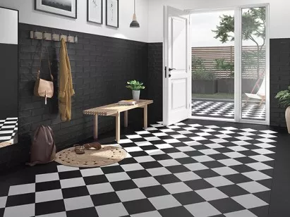 Плитка Kerlife Small Tile Rev. Metro Brick White 7.5x30 настенная