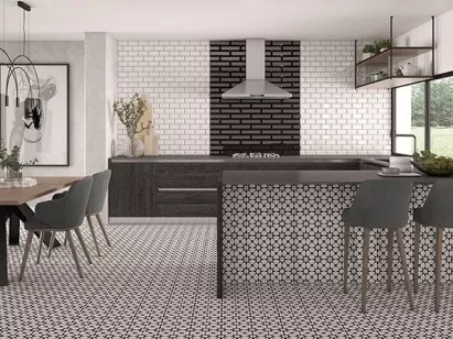 Плитка Kerlife Small Tile Rev. Metro Brick White 7.5x30 настенная