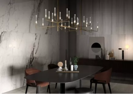 Керамогранит La Faenza Bianco Onice 90 RM 90x90