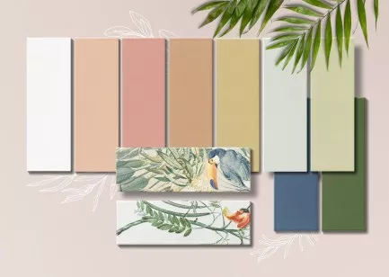 Плитка Mainzu Jungle Mint 10x30 настенная