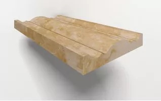 Бордюр PJG-DJX037-IB 37 Molding Skirting Ivory Beige 60x15 Marmocer