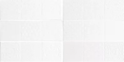Плитка Monopole Ceramica Esencia Relieve Blanco Brillo 10x30 настенная СП658