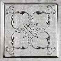 Декор Dec Armonia Petra Brillo Bisel Silver B 15x15 Monopole Ceramica Декор Dec Armonia Petra Brillo Bisel Silver B 15x15 Monopole Ceramica