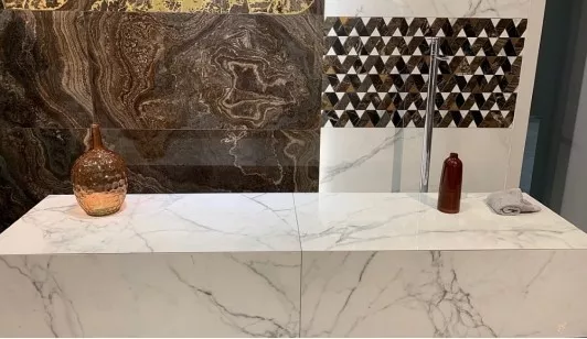 Керамогранит 117462 Rhapsody Brown Wave Lev Ret 60x60 Naxos