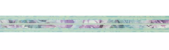 Бордюр Novabell Musa Listello Wallpaper Water Green 6x60 MLW X73K Бордюр Novabell Musa Listello Wallpaper Water Green 6x60 MLW X73K