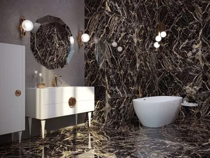 Керамогранит Orinda Marquina Gold High Glossy 60x60