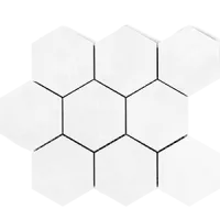 Мозаика Polcolorit Modern Bianco Mosaic Hexagon 30x30 Мозаика Polcolorit Modern Bianco Mosaic Hexagon 30x30