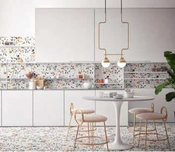 Керамогранит ProGRES Ceramica Терраццо глазурованный 60x60 NR0136