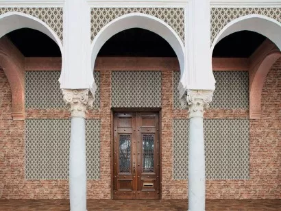 Настенный керамогранит ANDALUSI MEDINA GRIS 30.85x55.6 Realonda Ceramica