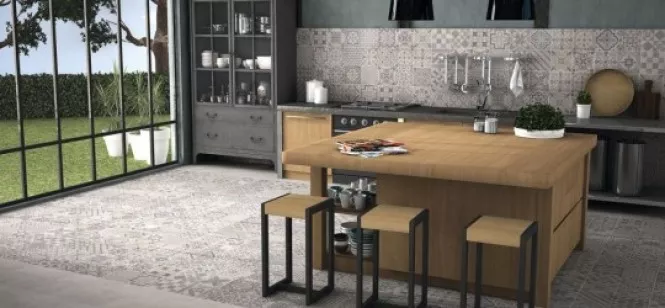 Керамогранит Realonda Ceramica Skyros Deco Blanco 44.2x44.2