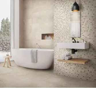 Керамогранит Rondine Pietre Di Fiume Bianco 13x25