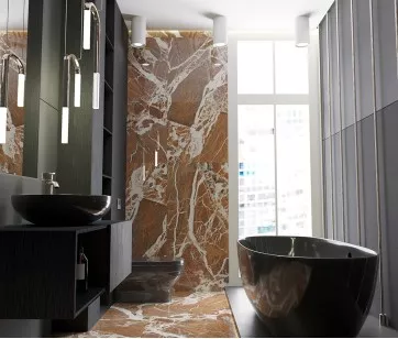 Керамогранит Seramiksan Vein Rosso Sugar Effect 60x120