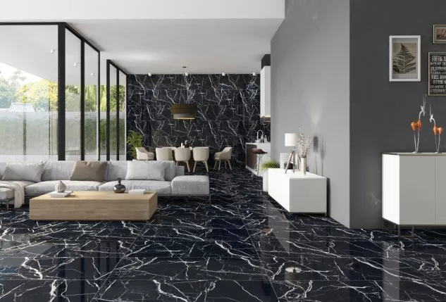 Fury Black High Glossy (Siena Granito)