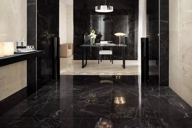 Fury Black High Glossy (Siena Granito)