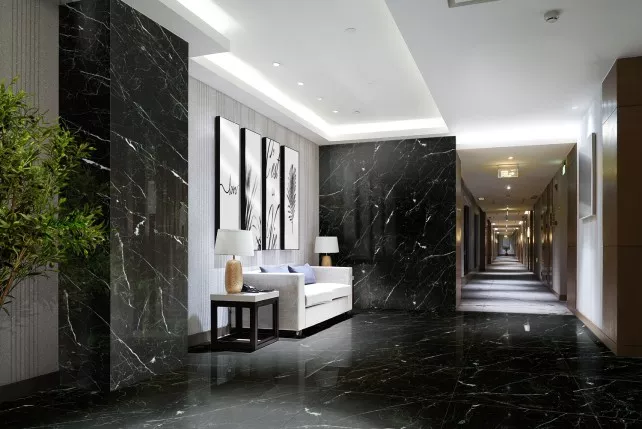 Fury Black High Glossy (Siena Granito)
