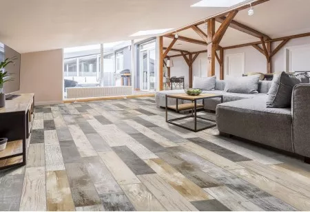 Керамогранит STN Ceramica Barnwood Tilden Grey 15x90