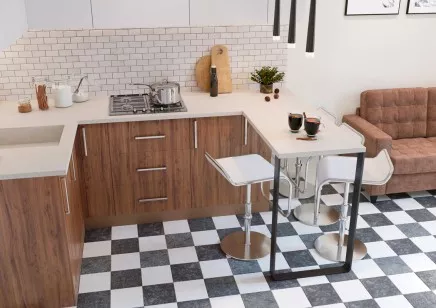 Керамогранит Stone4home Marble Black Tumbled 10x10