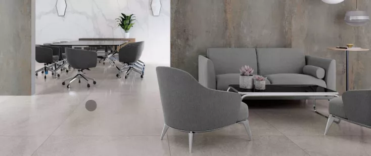 Керамогранит Tau Ceramica Materia Black Nat 3 plus mm 100x300 