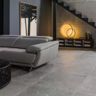 Керамогранит Tau Ceramica Materia Black Nat 3 plus mm 100x300 