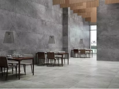 Керамогранит Tau Ceramica Materia Black Nat 3 plus mm 100x300 