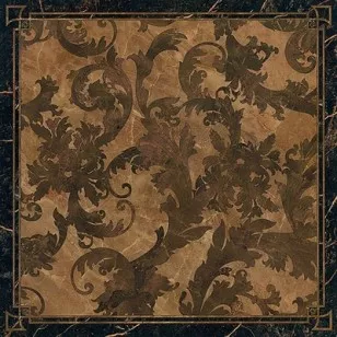 Декор Versace Marble Cassettone Foglia Nero 58.5x58.5 240073