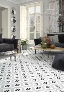 Декор Vives Ceramica 1900 Palau Grafito 20x20