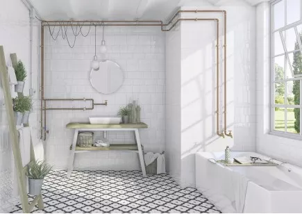 Плитка Vives Ceramica Etnia Blanco 13x13 настенная