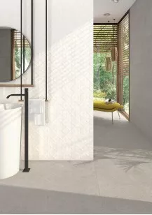 Плитка Vives Ceramica Kamala-R Blanco 45x120 настенная