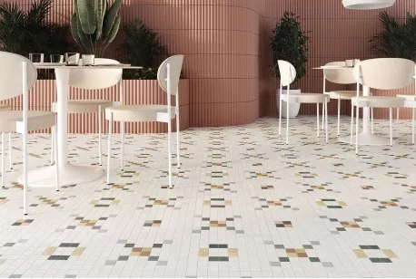 Керамогранит WOW Tesserae Suit Blanc 28x28 127406