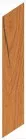 Керамогранит Bottega Feelwood Cherry Chevron 7.5x40.7 B71037