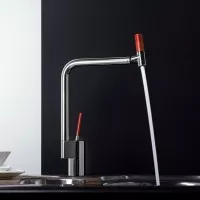 Смеситель для кухни Kitchen 360 TS920302784 красный Webert