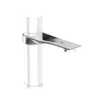Смеситель для раковины One-B NB830102741 белый/сталь Webert