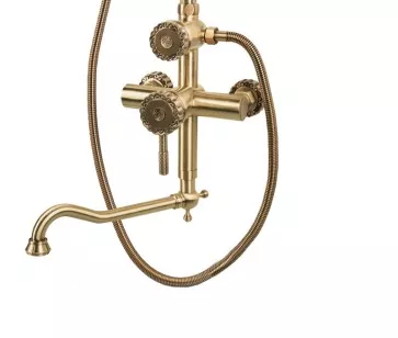 Душевая система Windsor 10120DF/1 бронза Bronze de Luxe
