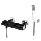 Смеситель для ванны Wolo WO850101564 черный/хром Webert