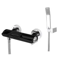 Смеситель для ванны Wolo WO850101564 черный/хром Webert