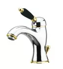Смеситель для раковины Imperial Black 89CO5221 хром/золото Fiore