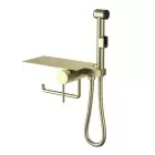 Гигиенический душ со смесителем Scandi 708BR бронза Bronze de Luxe