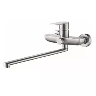 Смеситель для ванны HB22807 сталь Haiba