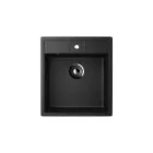 Кухонная мойка U-406-308 черный Ulgran
