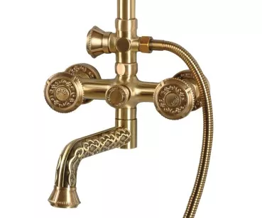 Душевая система Royal 10121PR бронза Bronze de Luxe