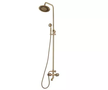 Душевая система Royal 10121DF бронза Bronze de Luxe