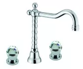 Смеситель для раковины XT Sky Swarovski 17CR0637 хром Fiore