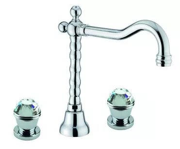 Смеситель для раковины XT Sky Swarovski 17CR0637 хром Fiore
