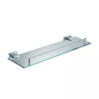 Полка стеклянная B90207 хром BELZ