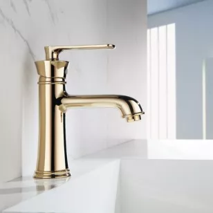 Смеситель для раковины HB10181-5 золото Haiba