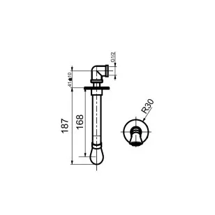 Излив Opera AC0983560 черный Webert